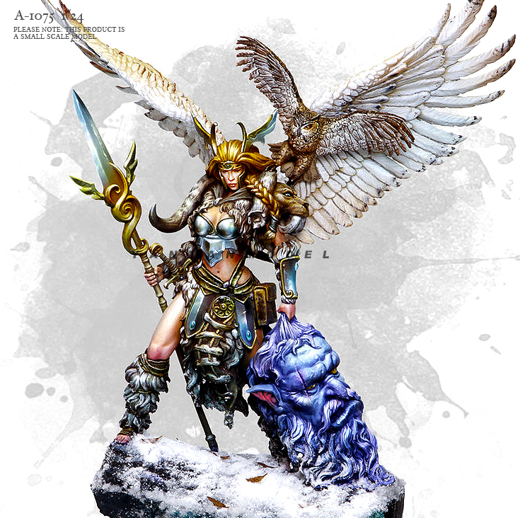 Model Kit Waifu - 1/24 Resin model kits DIY resin