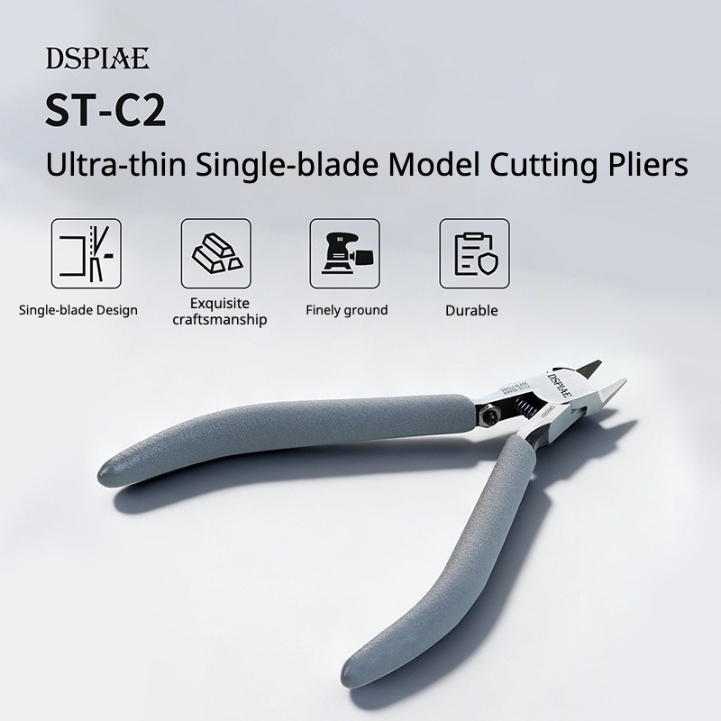 Model Kit Clipper - DSPIAE ST-C2 Ultra-Thin Single-Edge Model Nippers