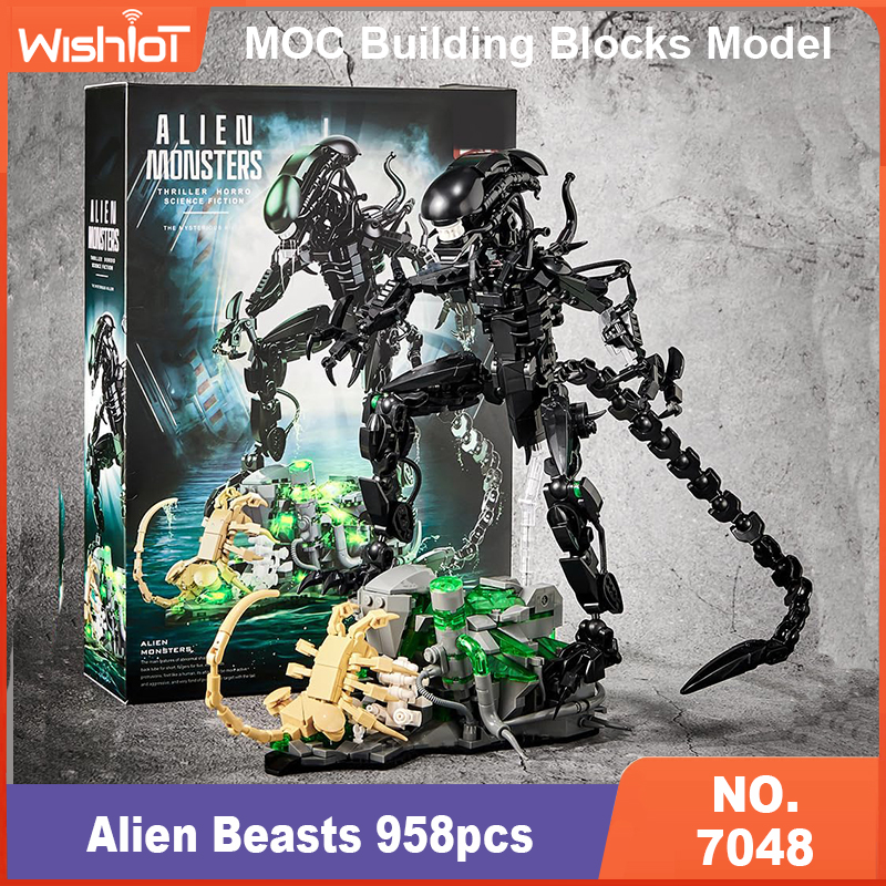 Model Kit Ultron - MOC 7048 Alien Monsters Building Blocks