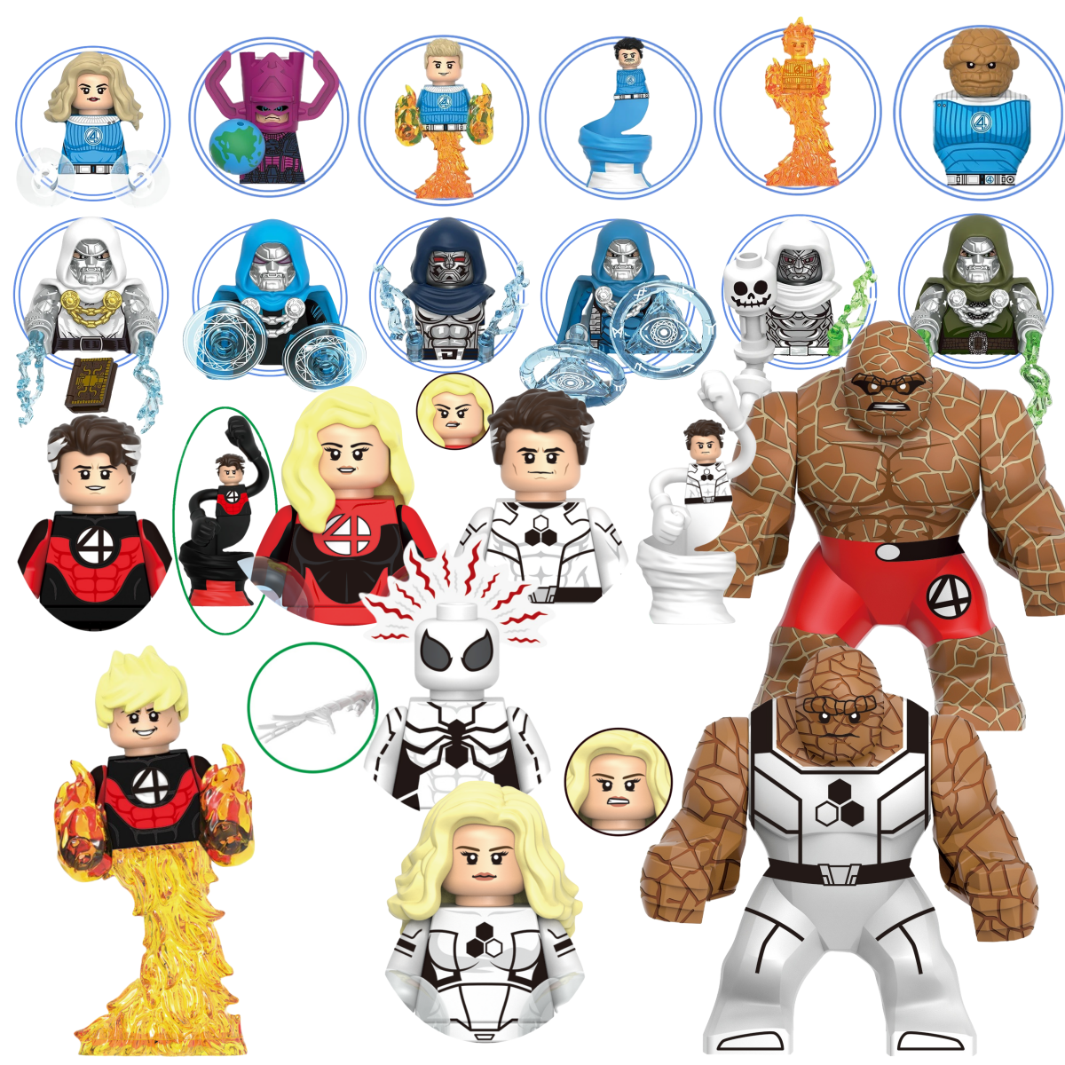 Model Kit Venom - Blind Box Mini Building Blocks G0158