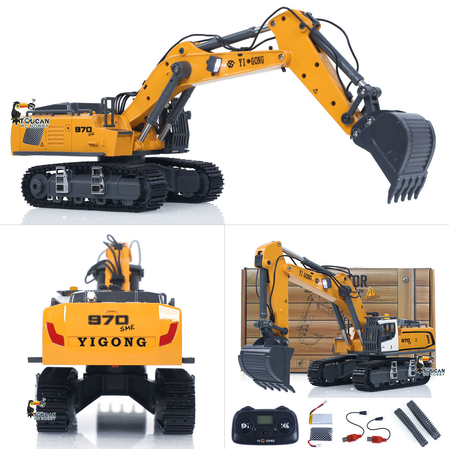 Model Kit Excavator - New Mini 1/50 CUT 970 RC