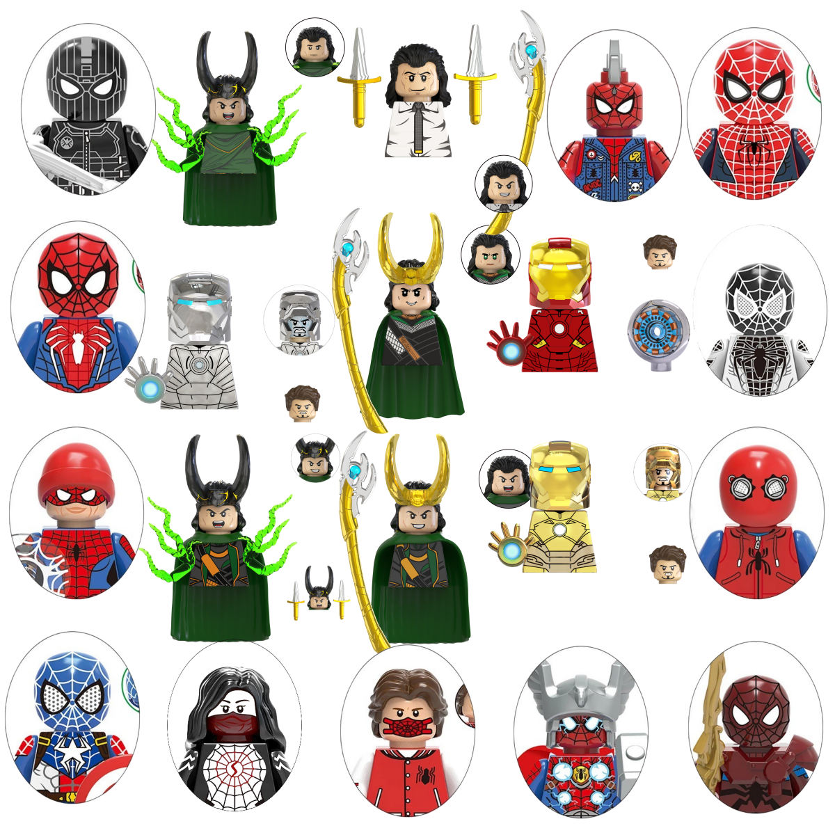 Model Kit Venom - Blind Box Mini Building Blocks TV6206