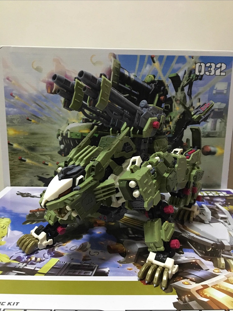 Model Kit Medabots - BT Building Blocks ZOIDS RZ-041 Liger