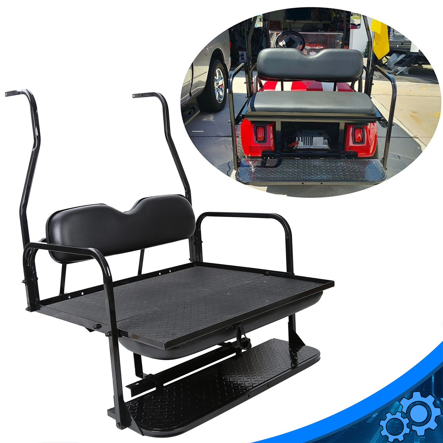 Model Kit China - Golf Cart Flip Rear Back Seat