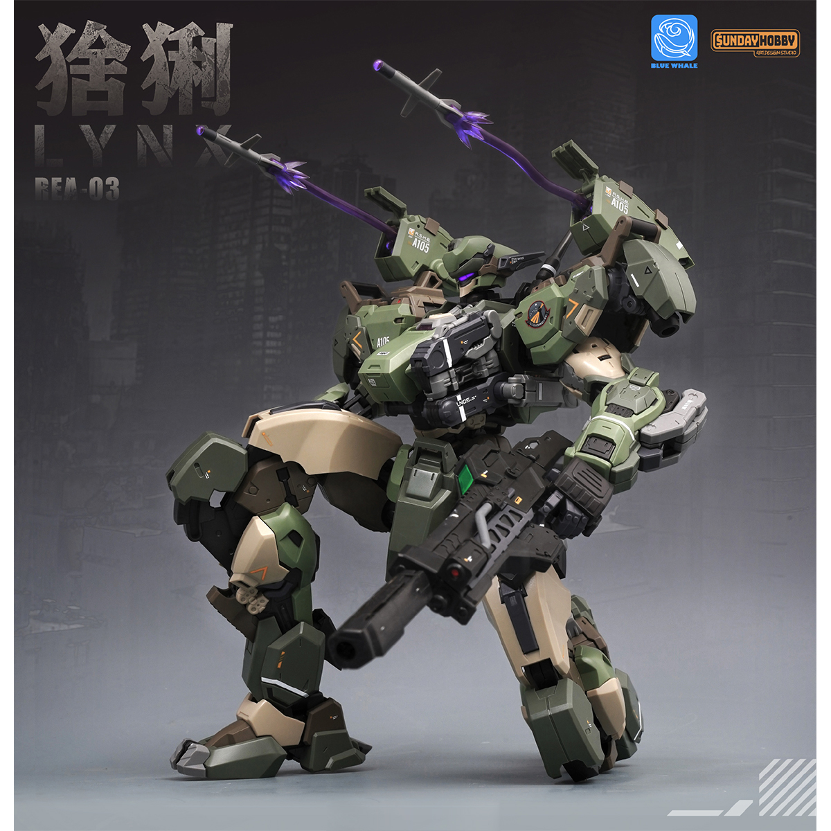 Model Kit Lynx - HIPLAY Ming Jiang Legend Blue Whale