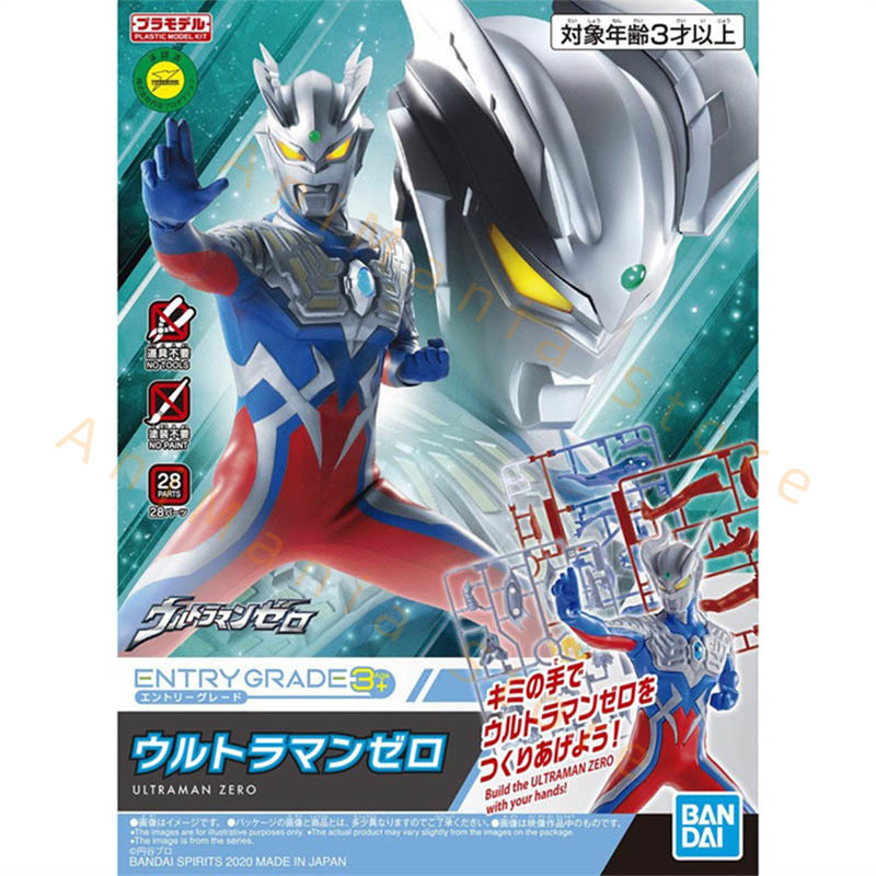 Bandai Ultraman Anime Figures  – обзор и цена Model Kit Ultraman Zero