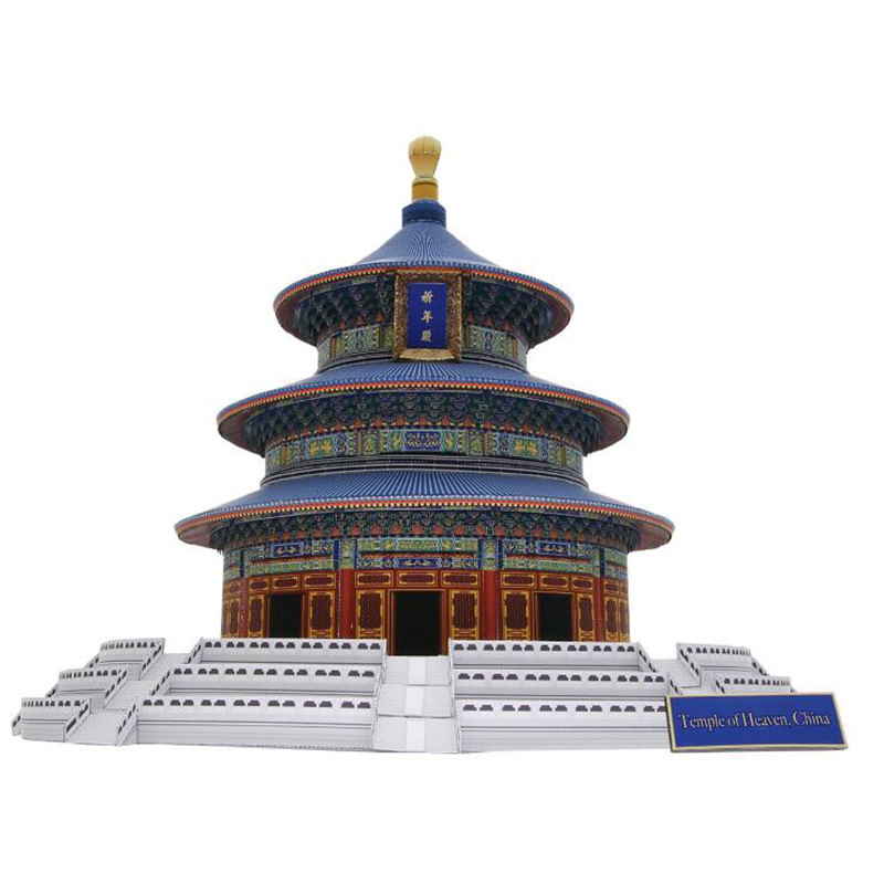 3D Paper Model Kit of Temple o – обзор и цена Model Kit China