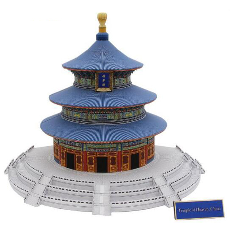 3D Paper Model Kit of Temple o – обзор и цена Model Kit China