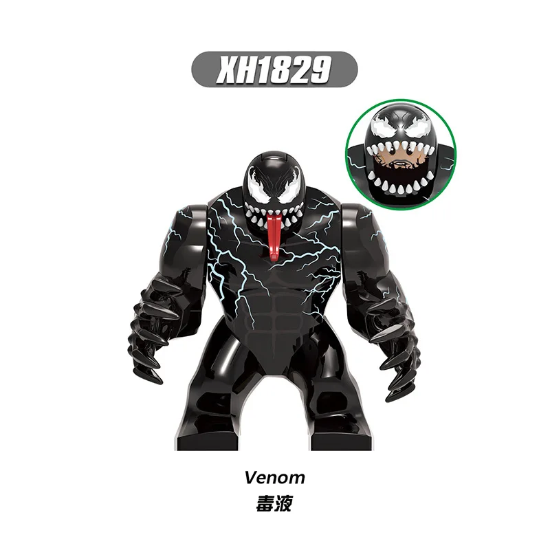 Marvel Action Doll Mini Buildi – обзор и цена Model Kit Venom
