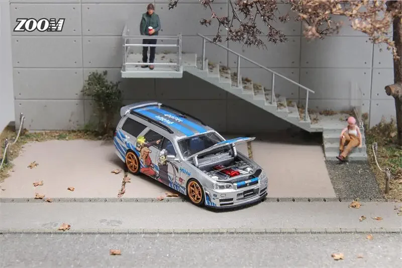 ZOOM 1:64 R34 Stagea WC34 260R – обзор и цена Model Kit R34