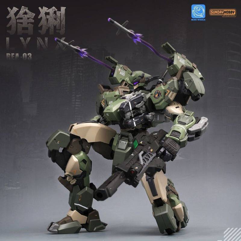 Brandnew Artisan Saga Blue Wha – обзор и цена Model Kit Lynx