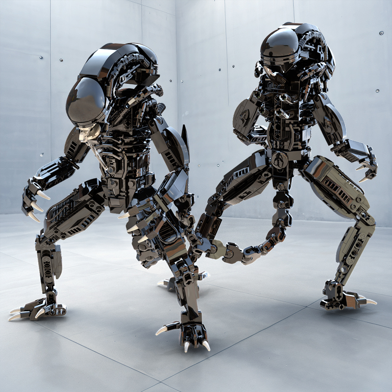 Xenomorph Facehugger Action Fi – обзор и цена Model Kit Ultron