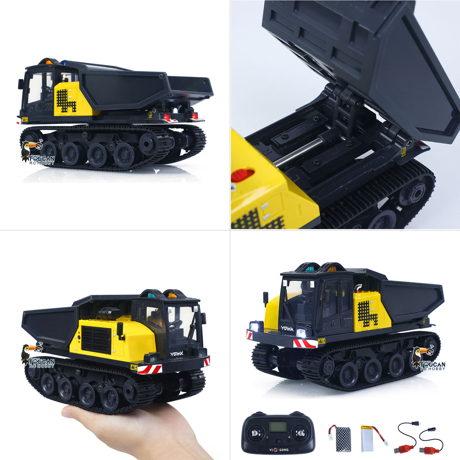 New 1/50 T14R RC Dumper K970 R – обзор и цена Model Kit Excavator