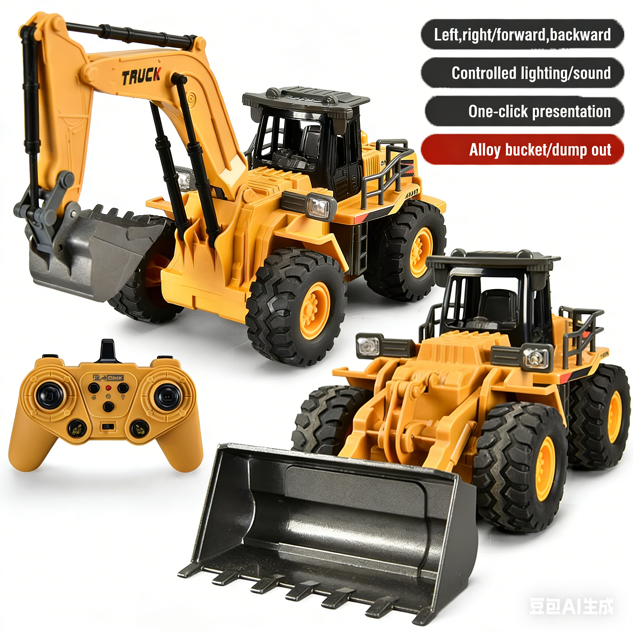 2.4G Alloy Remote Control Exca – обзор и цена Model Kit Excavator