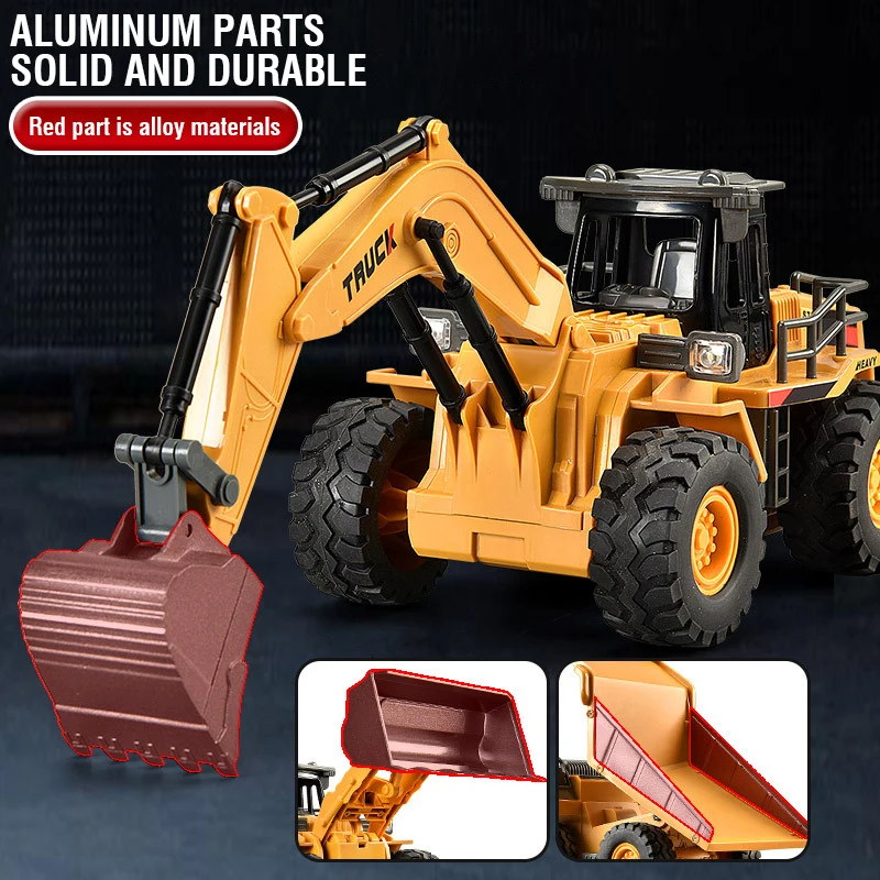 2.4G Alloy Remote Control Exca – обзор и цена Model Kit Excavator