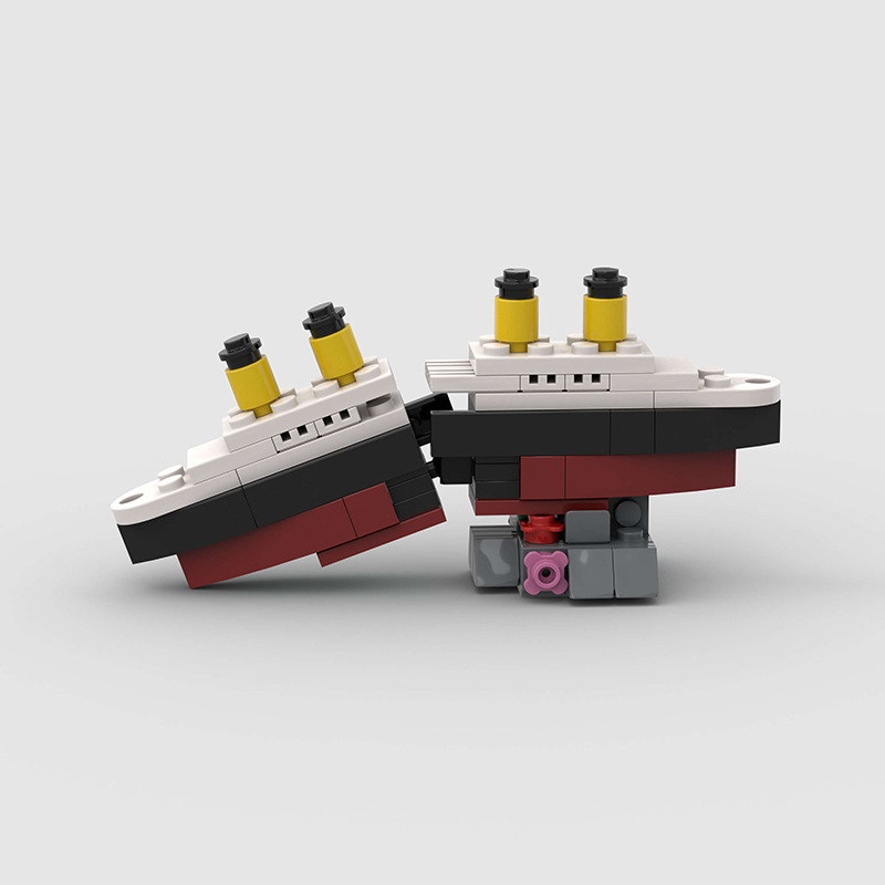 Mini RMS Titanic Sank Ship Mod – обзор и цена Model Kit U Boat