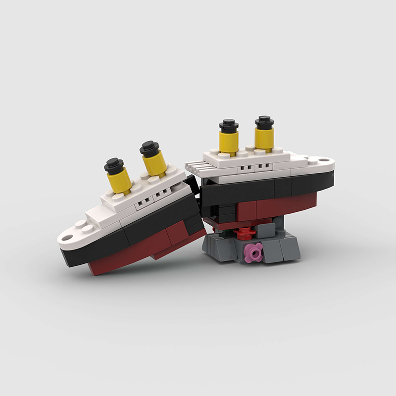 Mini RMS Titanic Sank Ship Mod – обзор и цена Model Kit U Boat