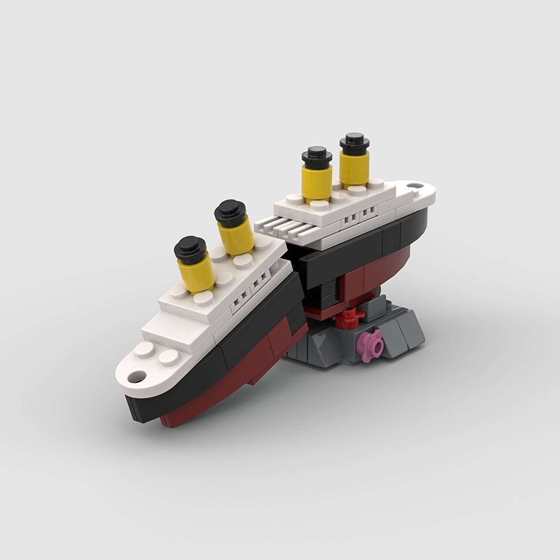 Mini RMS Titanic Sank Ship Mod – обзор и цена Model Kit U Boat