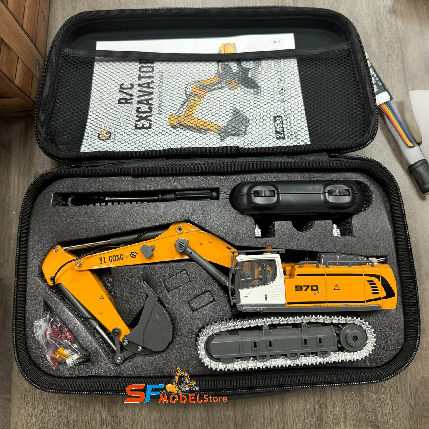 Mini Excavator 1/50 970 Electr – обзор и цена Model Kit Excavator