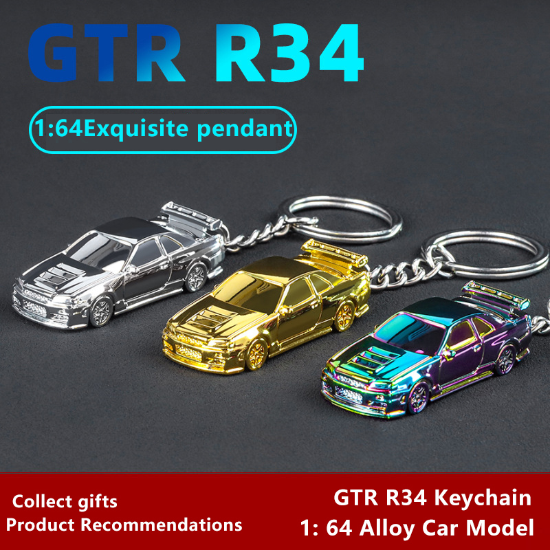 1:64 Scale GTR-R34 RS7 Diecast – обзор и цена Model Kit R34