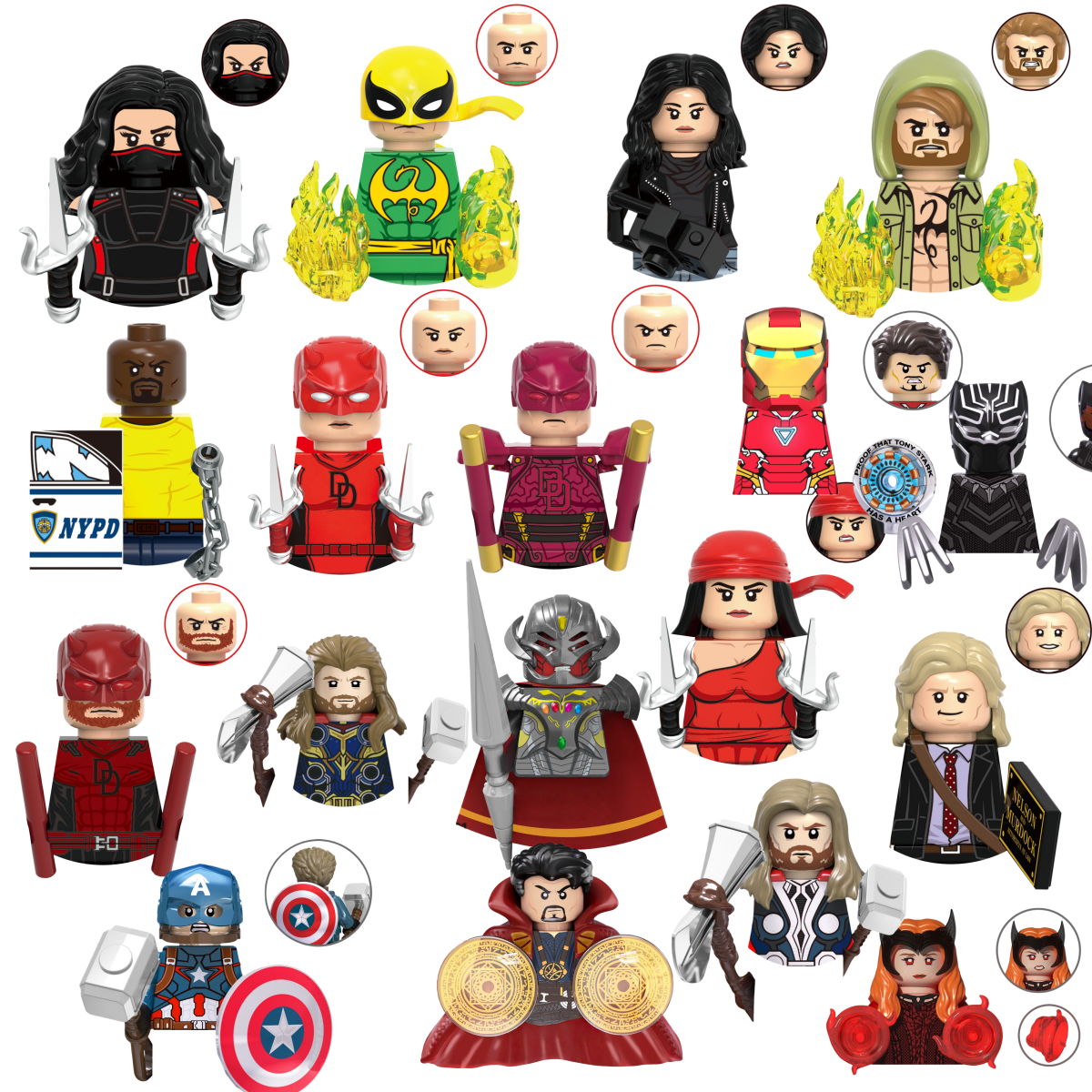 Blind Box Mini Building Blocks – обзор и цена Model Kit Venom