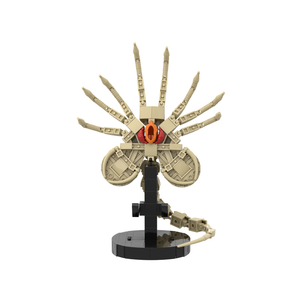 Gobricks MOC Alien Facehugger  – обзор и цена Model Kit Ultron