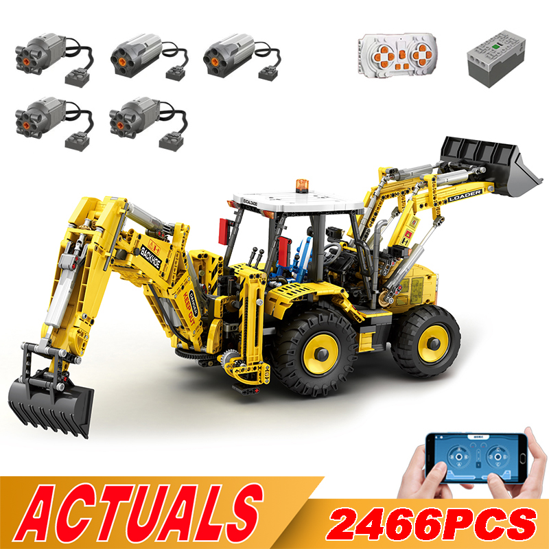 NEW 2466pcs Bulldozer Excavato – обзор и цена Model Kit Excavator