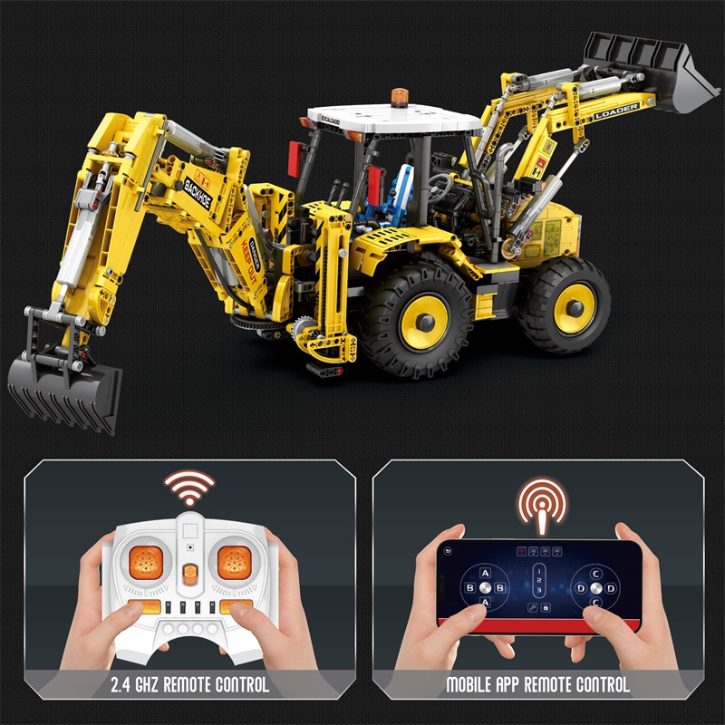 NEW 2466pcs Bulldozer Excavato – обзор и цена Model Kit Excavator
