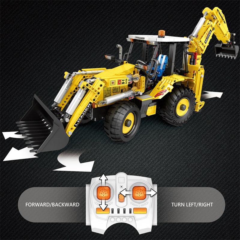 NEW 2466pcs Bulldozer Excavato – обзор и цена Model Kit Excavator