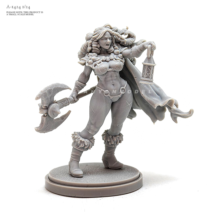 1/24 Resin model kits figure b – обзор и цена Model Kit Waifu