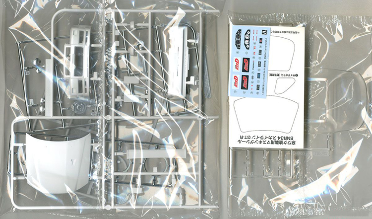 Aoshima 05733 1/24 Initial D S – обзор и цена Model Kit R34