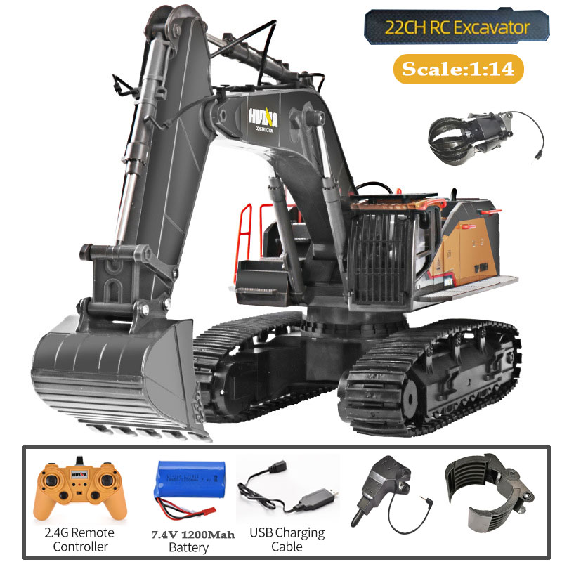 HUINA 1592 Alloy Excavator Tru – обзор и цена Model Kit Excavator