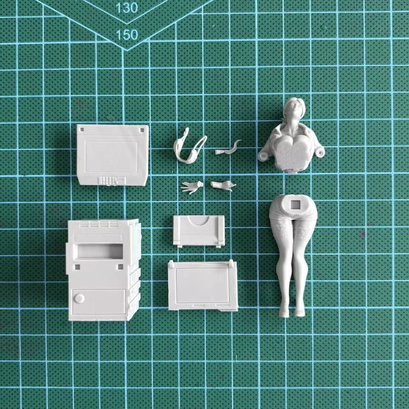 1/24 Scale Die-Cast Resin Figu – обзор и цена Model Kit Waifu