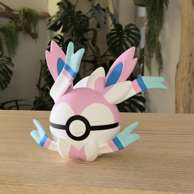 Pokemon Poke Ball Eevee Anime  – обзор и цена Model Kit China