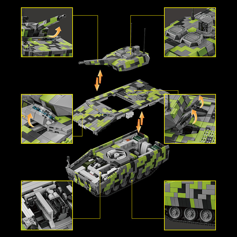 96011 Modern Military KF41 Lyn – обзор и цена Model Kit Lynx