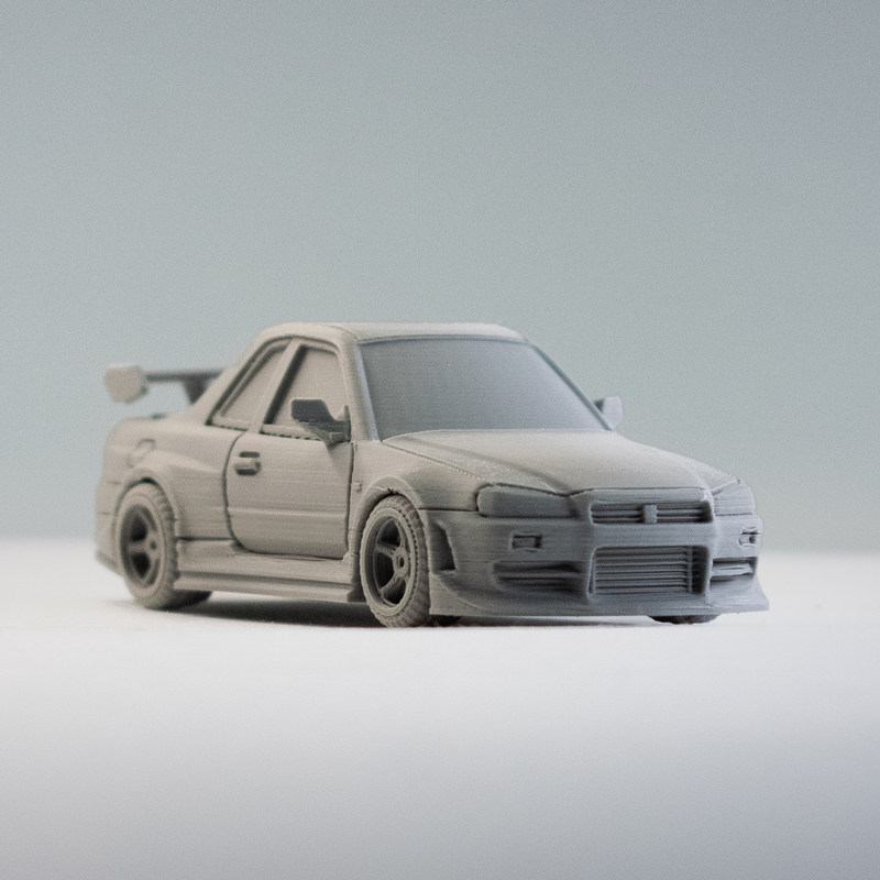 Nissan GTR R34 car model assem – обзор и цена Model Kit R34