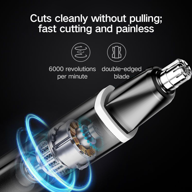 LED Nasal Hair Trimmer New Mod – обзор и цена Model Kit Clipper