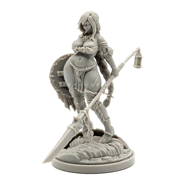 38mm Resin model kits figure   – обзор и цена Model Kit Waifu