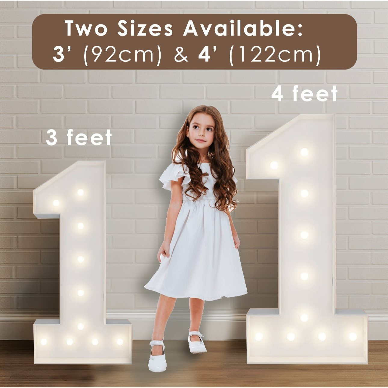 3ft/4ft Marquee Numbers 0-9 Wi – обзор и цена Model Kit Third Party