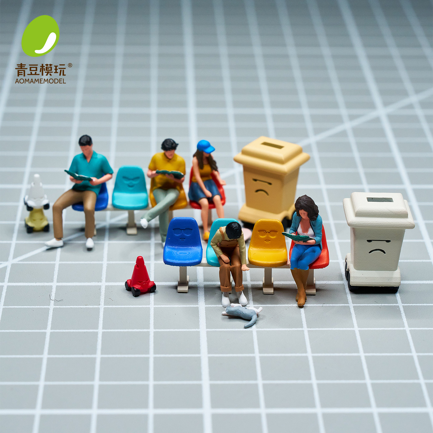 Miniature 1:64 Road Traffic Fa – обзор и цена Model Kit China