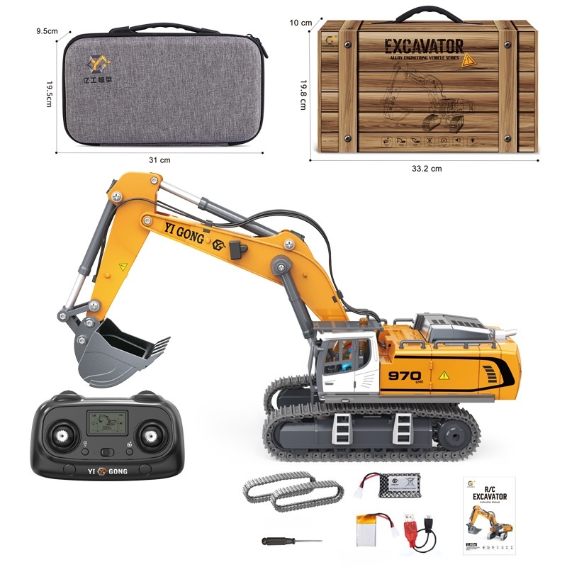 New Optimization Screw Drive L – обзор и цена Model Kit Excavator