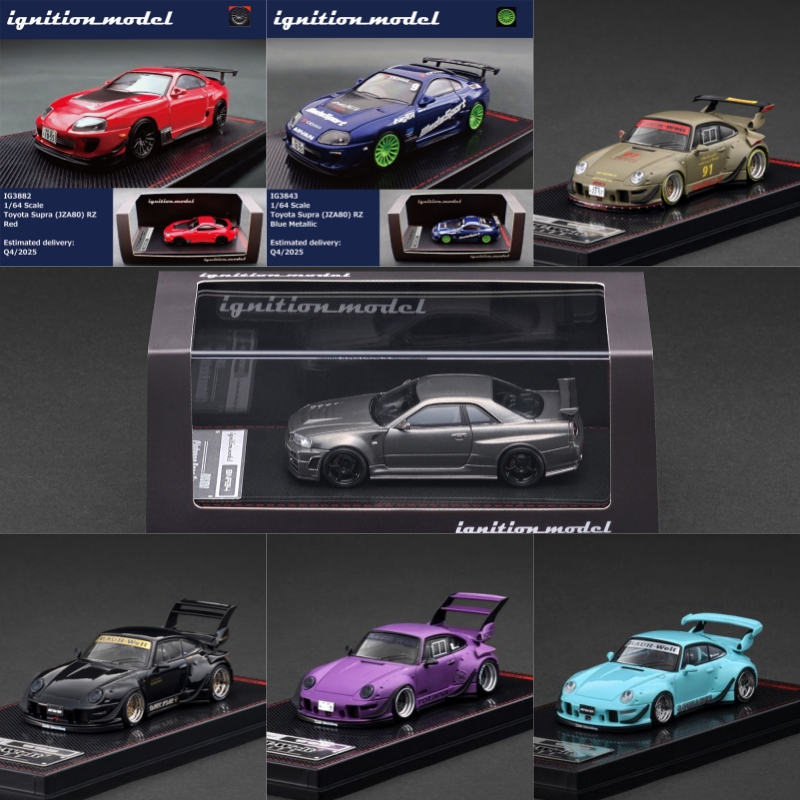 [PreSale] IG 1:64 R34 Omori Fa – обзор и цена Model Kit R34