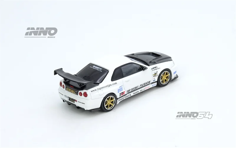INNO 1:64 R34 TOP SECRET Die-C – обзор и цена Model Kit R34