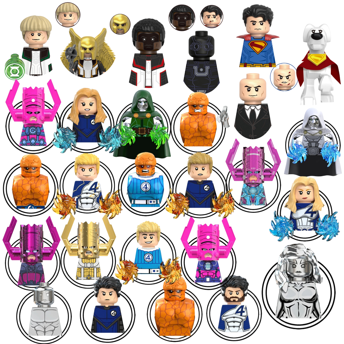 Blind Box Mini Building Blocks – обзор и цена Model Kit Venom