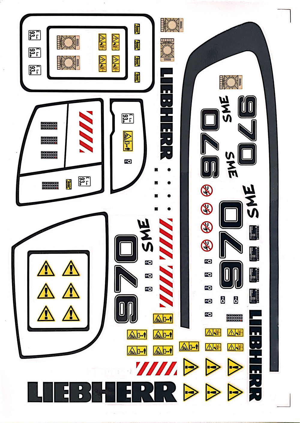 K970 Upgraded Sticker Metal Mo – обзор и цена Model Kit Excavator