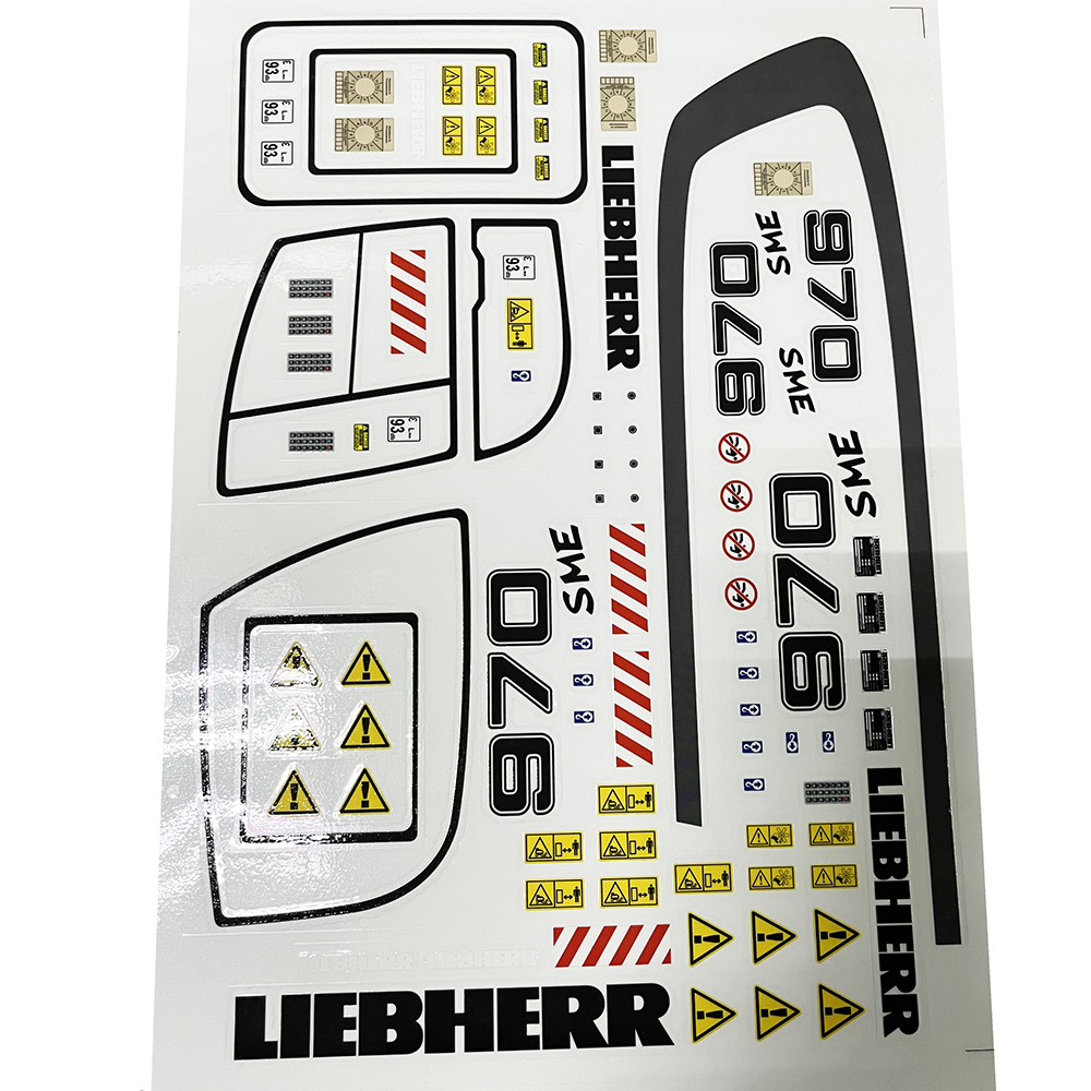 K970 Upgraded Sticker Metal Mo – обзор и цена Model Kit Excavator