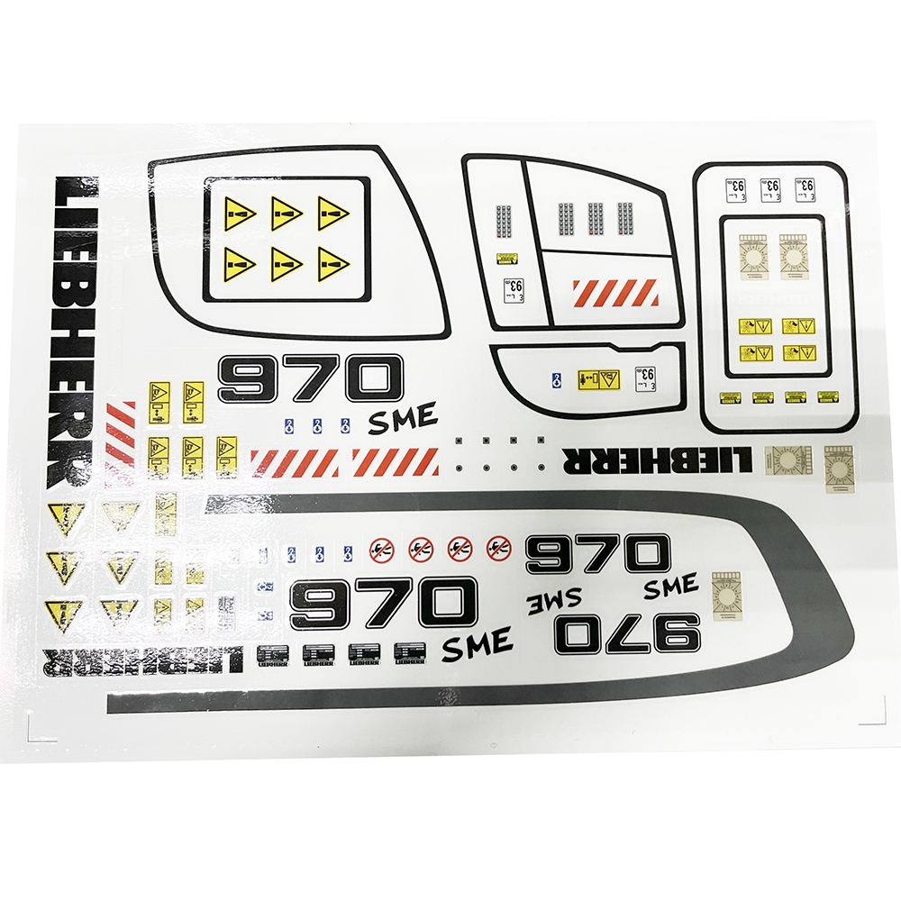 K970 Upgraded Sticker Metal Mo – обзор и цена Model Kit Excavator