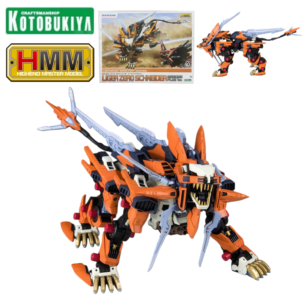 Kotobukiya HMM Zoids RZ-041 Li – обзор и цена Model Kit Medabots