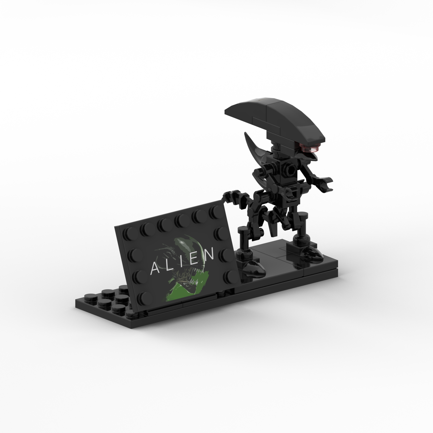 New MOC  Aliens Drooling Monst – обзор и цена Model Kit Ultron