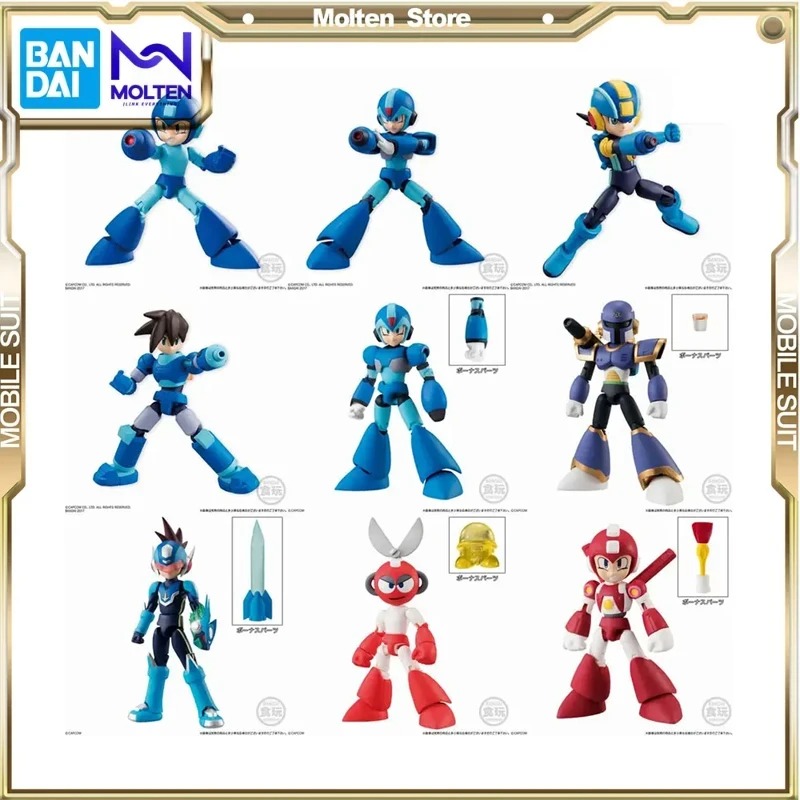 BANDAI ACTION ROCKMAN Megaman  – обзор и цена Model Kit Medabots